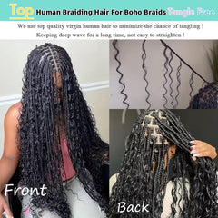 Hotlulana six-pack bundles reduce tangling and simplify DIY braiding sessions.