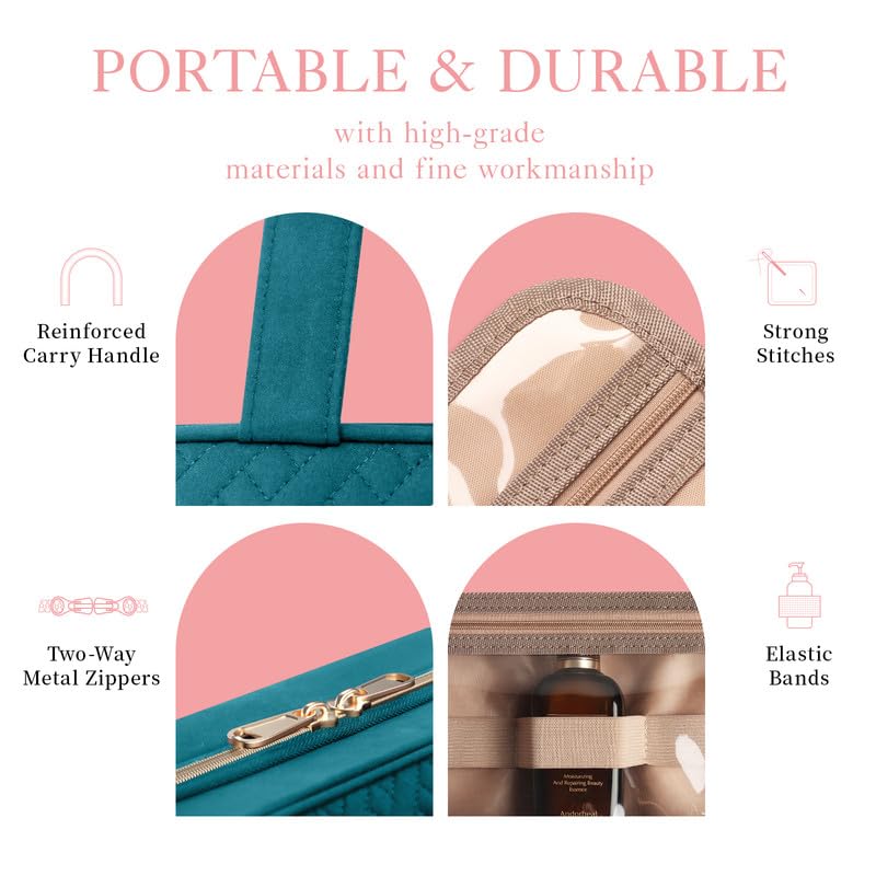 HOTOR bag is ideal for daily makeup and grooming on the go