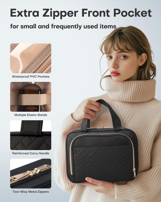 HOTOR bag elastic straps hold bottles upright to prevent spills