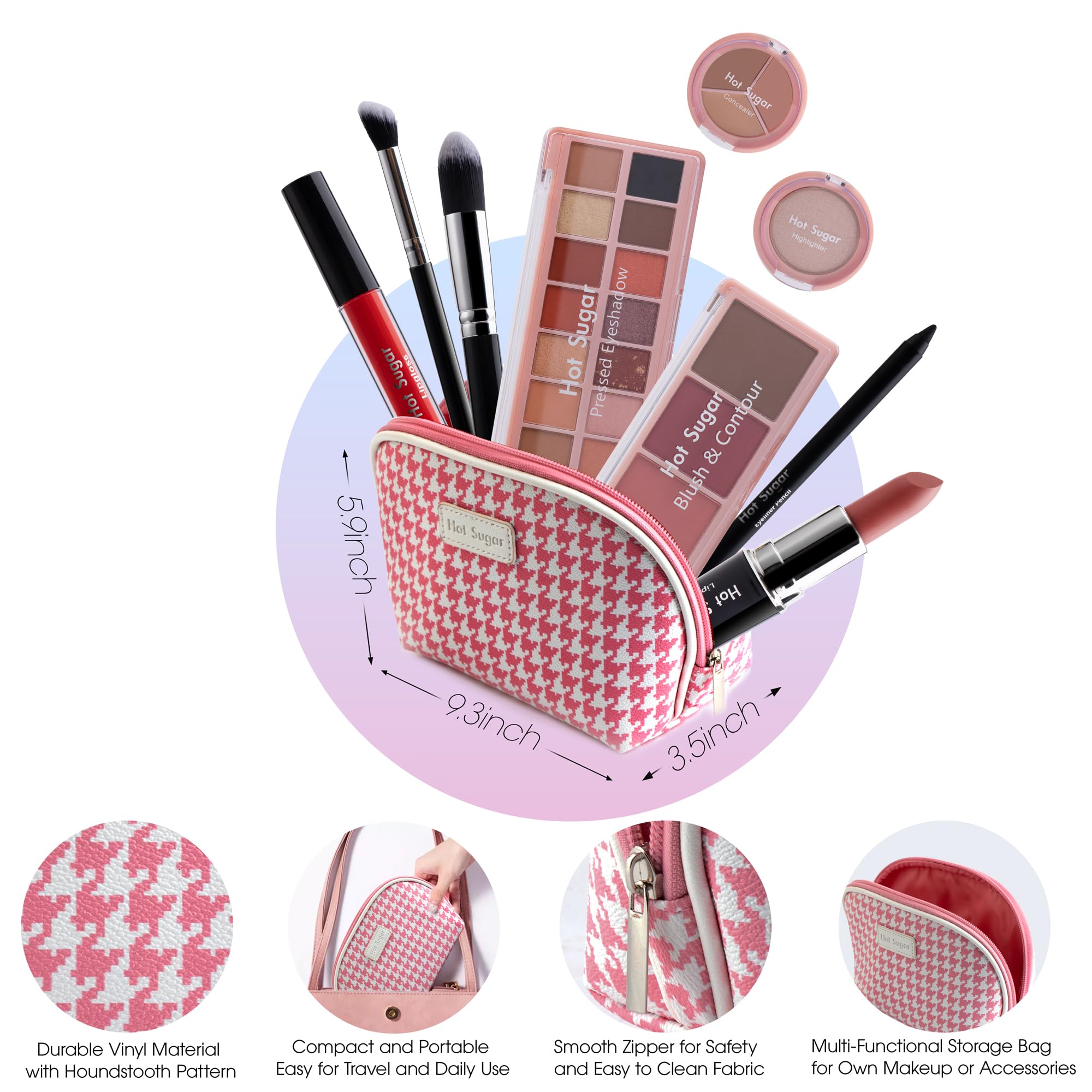 Hot Sugar blush contour palette pink for day to night sculpting