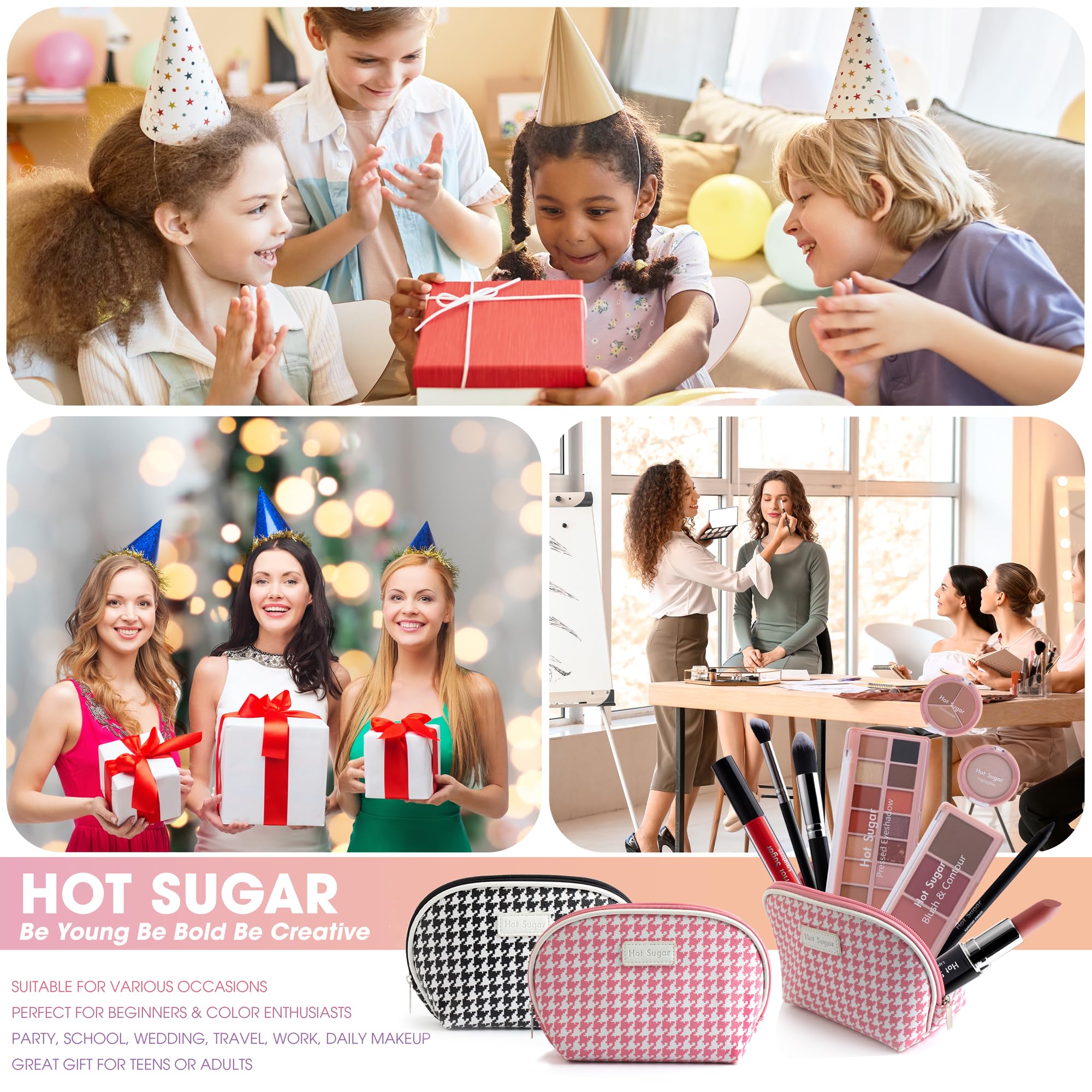 Hot Sugar lip gloss pink for glossy shine and versatile glow