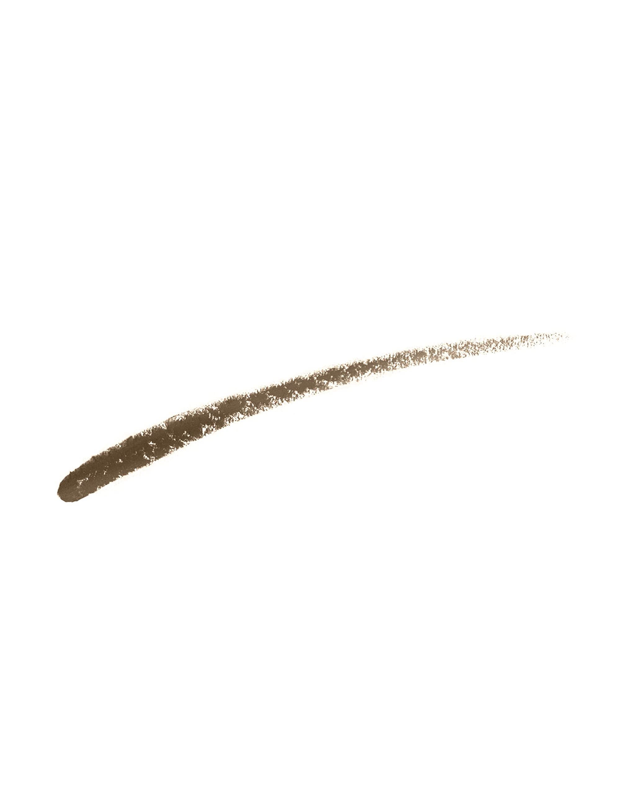 Hourglass Arch Brow Sculpting Pencil Blonde application angle, demonstrating seamless filling and grooming.