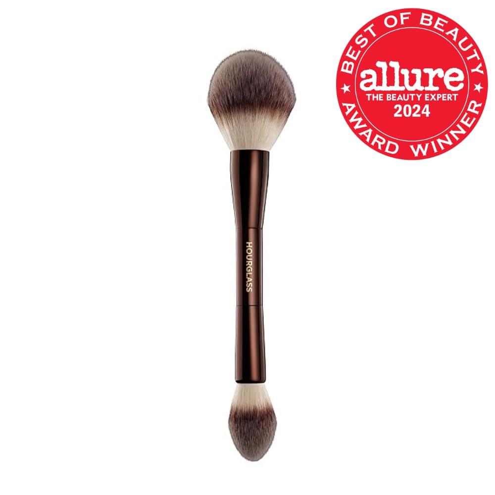 Hourglass Veil Powder brush, ideal for under-eye setting and targeted blending.