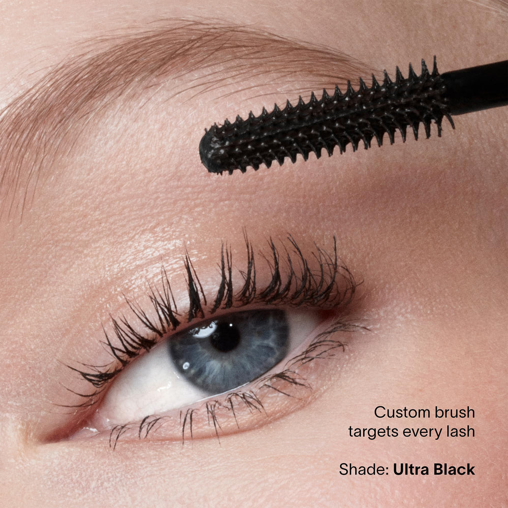 Hourglass Unlocked vegan, cruelty-free parabens-free mascara safe for sensitive eyes.