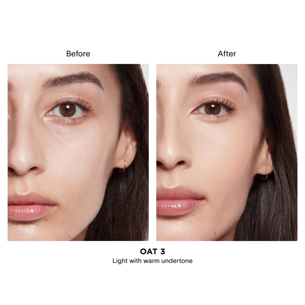 Hourglass Vanish Airbrush Concealer swatch on skin highlights full coverage and brightening.
