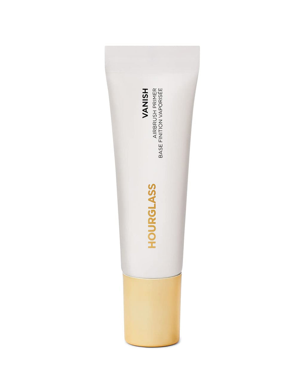 Hourglass Vanish Airbrush Primer travel-size bottle blurs pores for a smooth base