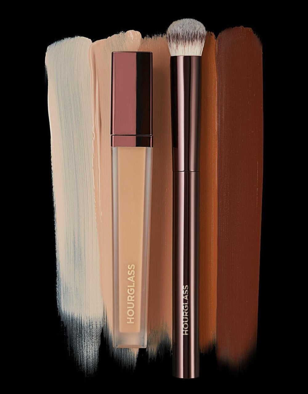 Hourglass Vanish brush ideal for liquid and cream concealer application