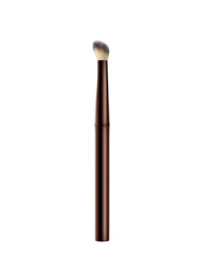 Hourglass Vanish brush with weighted metal handle delivers pro-level control