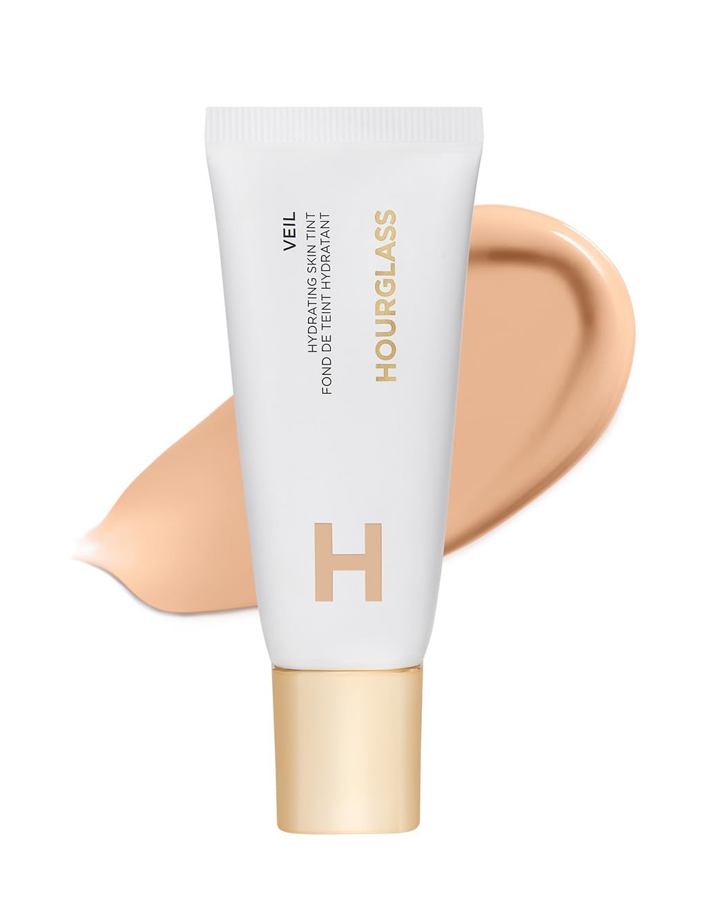 Hourglass Veil Hydrating Skin Tint bottle pump for easy, even moisture delivery