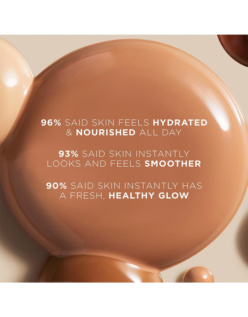 Hourglass Veil Hydrating Skin Tint on face delivers radiant, hydrated glow.