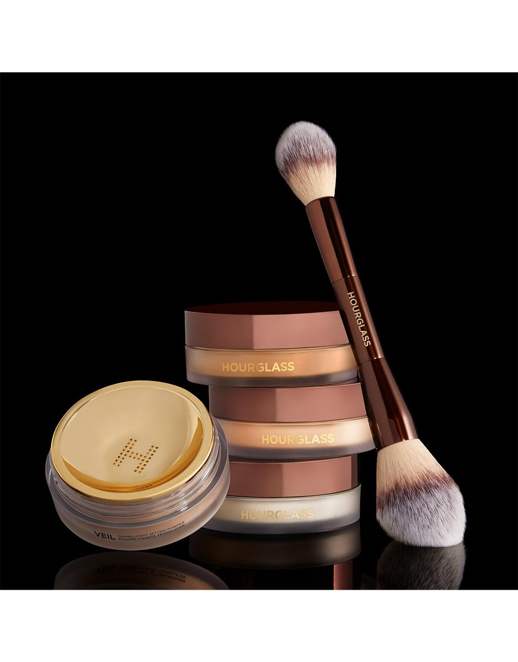 Hourglass Veil swatch reveals universal translucency and smooth, natural finish.