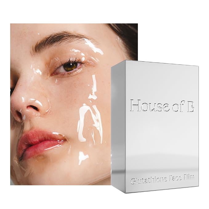 House of B Glow glutathione ampoule-application aids deep hydration for plumper skin.