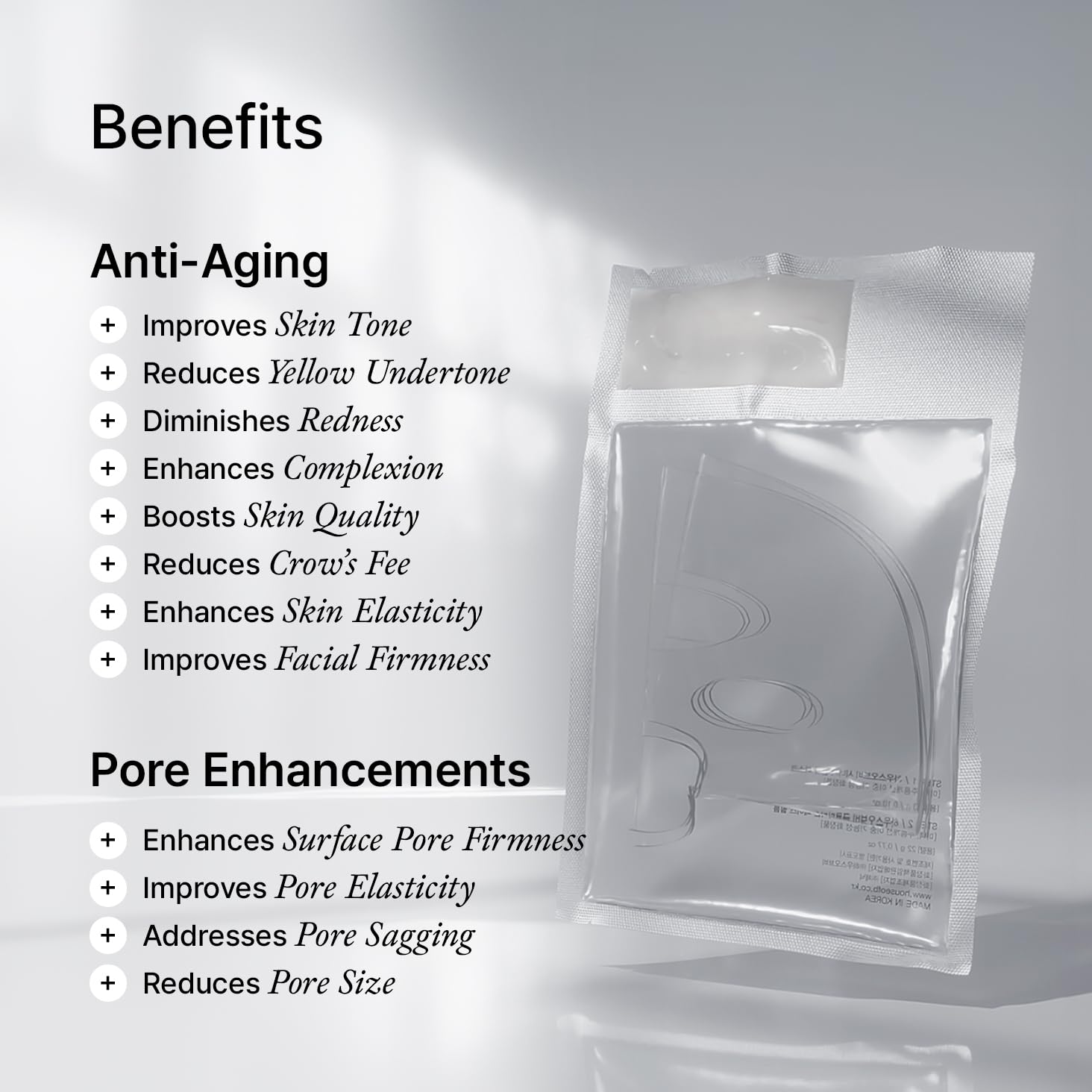 House of B Glow glutathione skin-tone-brightening visual hints at a more radiant complexion.