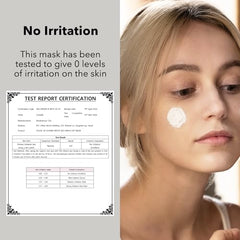 House of Dohwa White Rice Mask real rice grains visible in creamy formula for mild exfoliation.