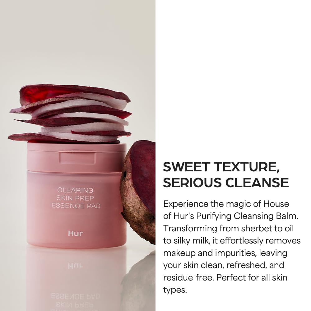 House of Hur Clearing Skin Pad AHA BHA PHA blend signals balanced exfoliation