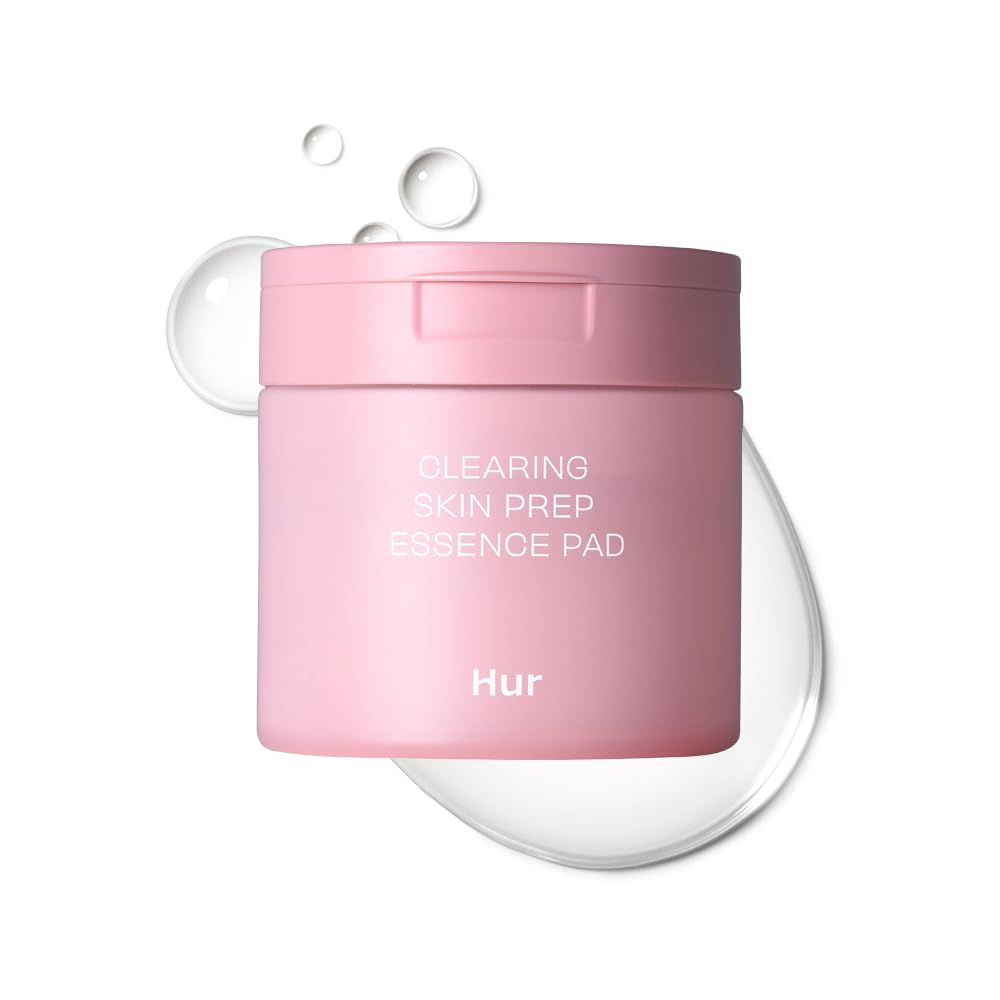 House of Hur Clearing Skin Pad packaging shows premium exfoliation and hydration