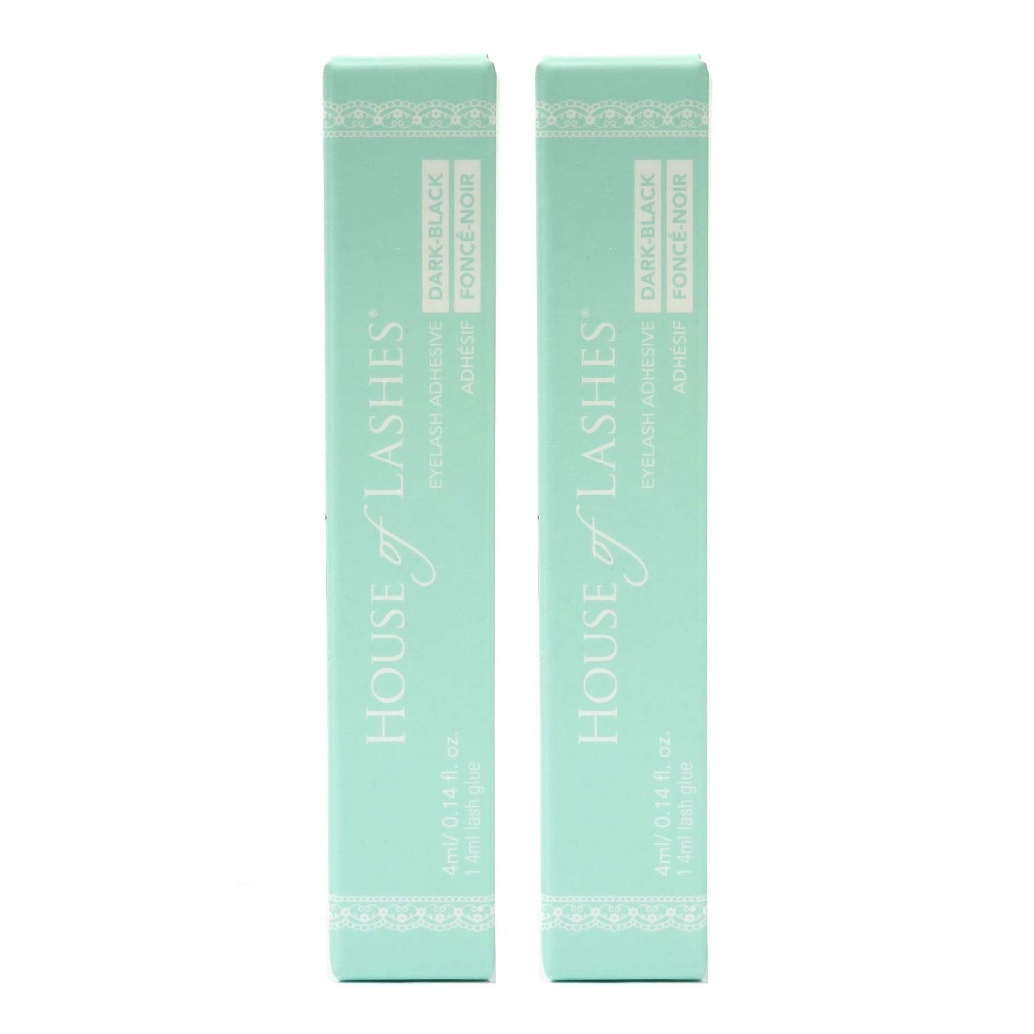 House of Lashes Dark Adhesive 2pk image showing convenient pack for travel and backups.