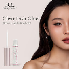 House of Lashes eyelash glue brush applicator demonstrates precise, mess-free lash application