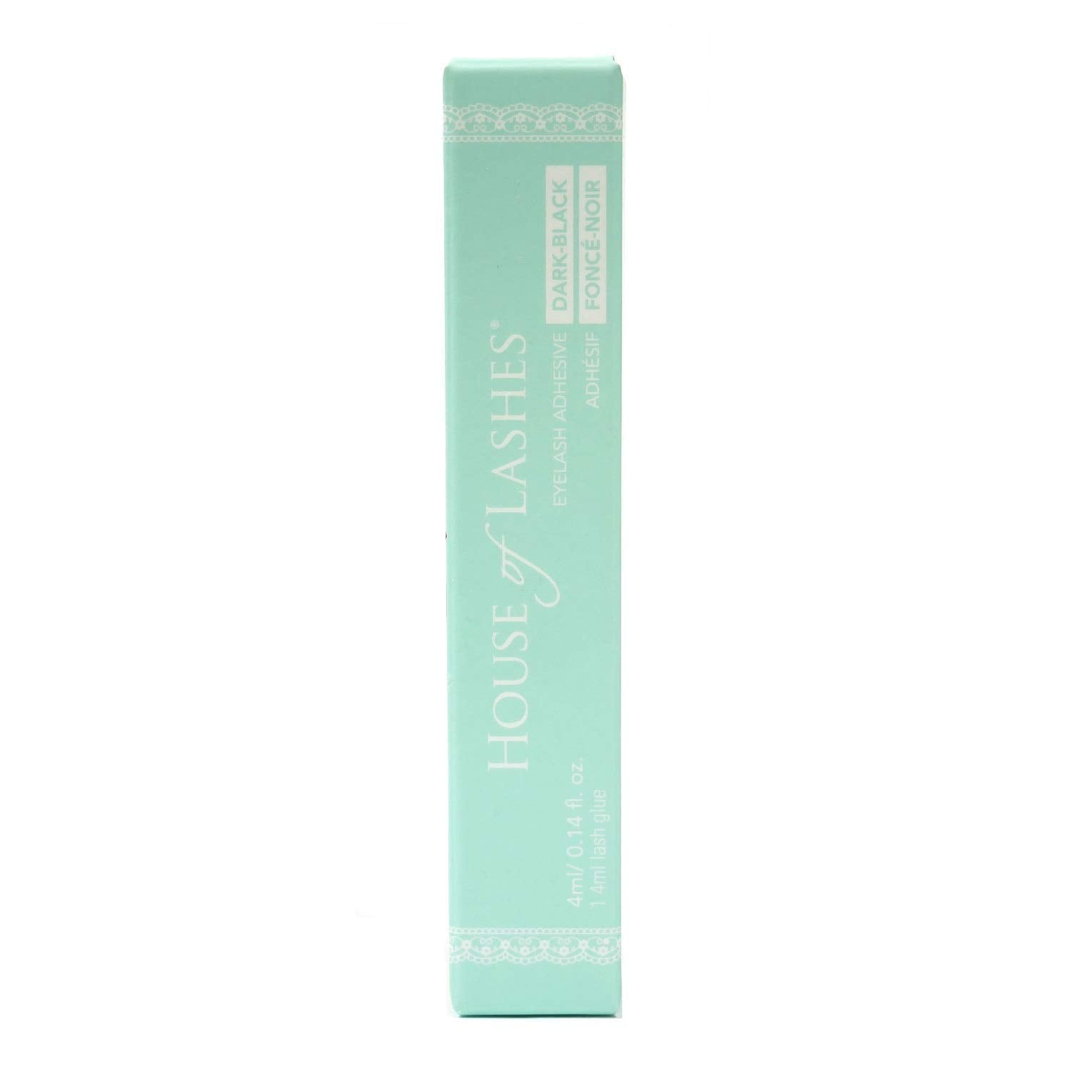 House of Lashes false lashes application with glue demonstrates easy application and secure wear all day.