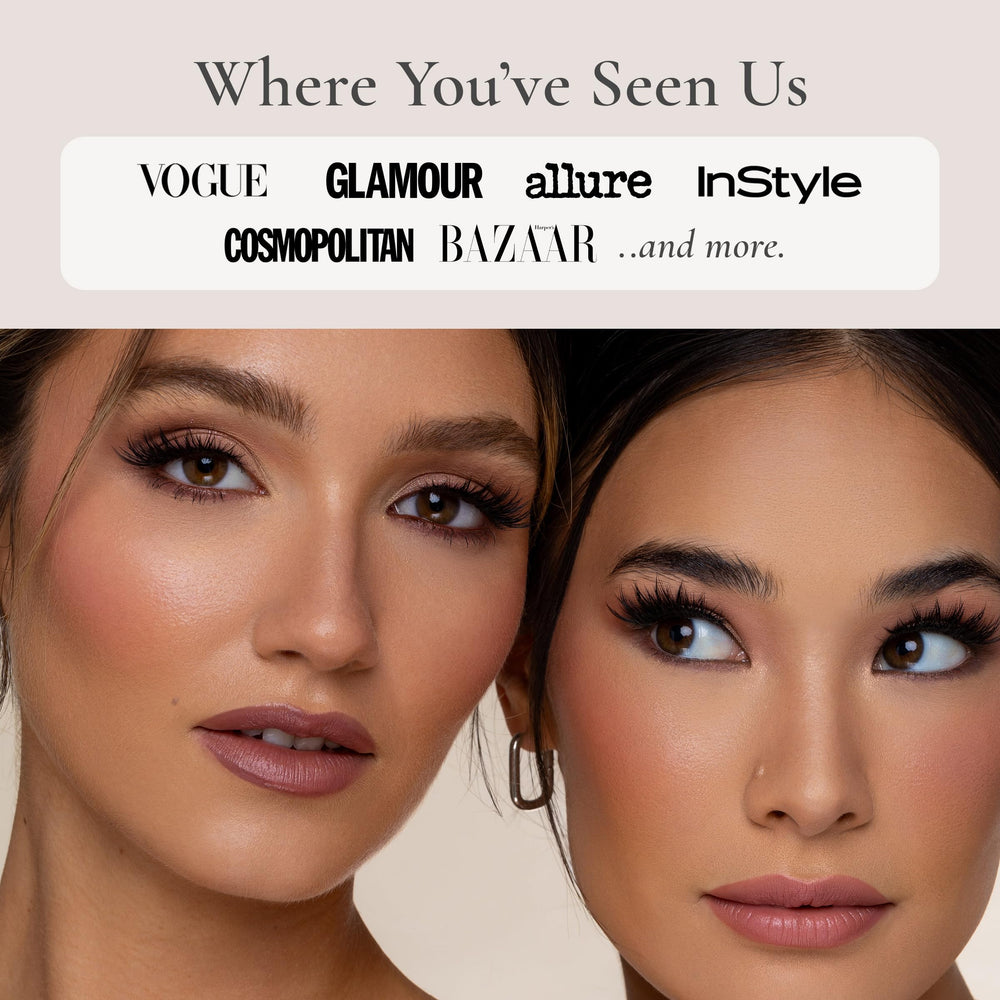House of Lashes Iconic lashes timeless glam with 3D fibers for depth.