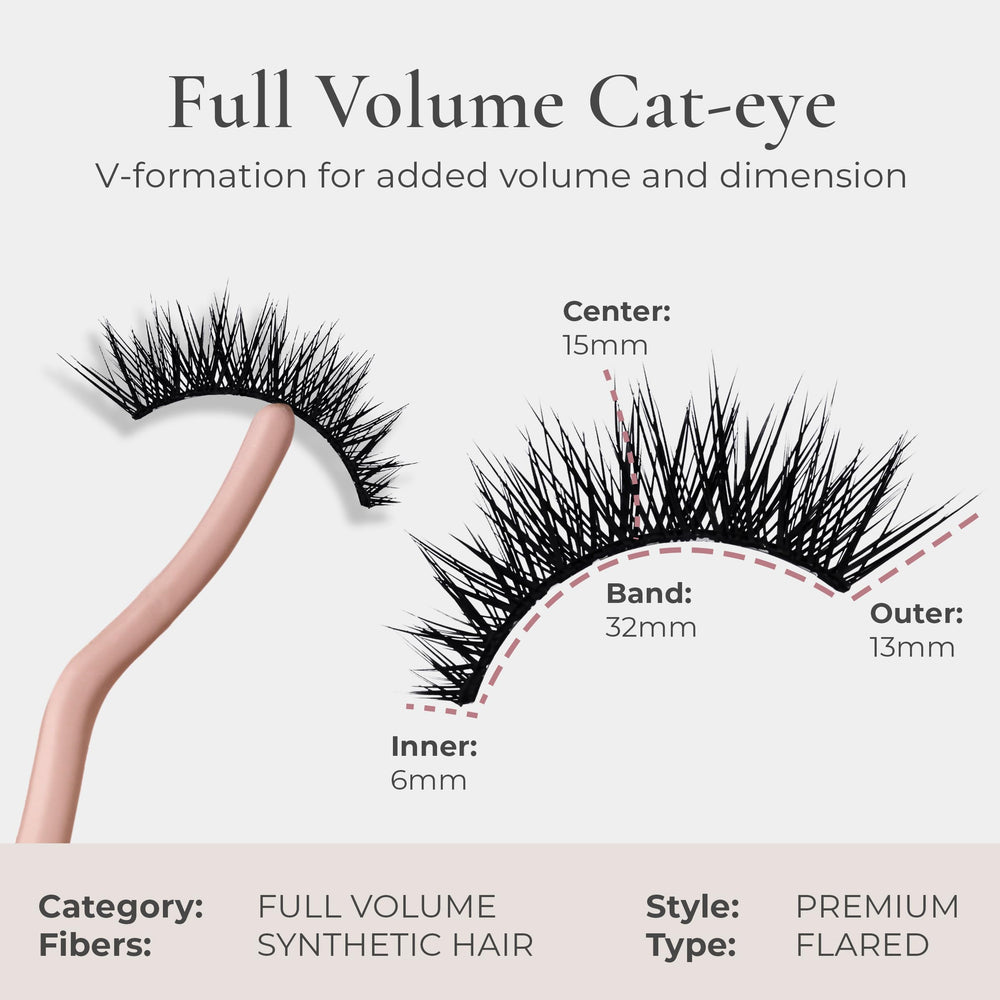 House of Lashes Iconic lashes universal-fit to flatter almond and hooded eyes.
