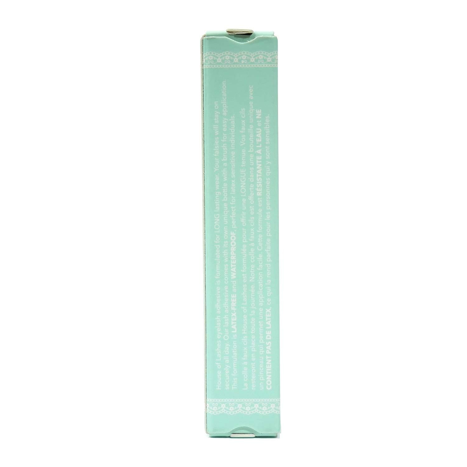 House of Lashes latex-free formula highlighting safer, comfortable wear for sensitive users.