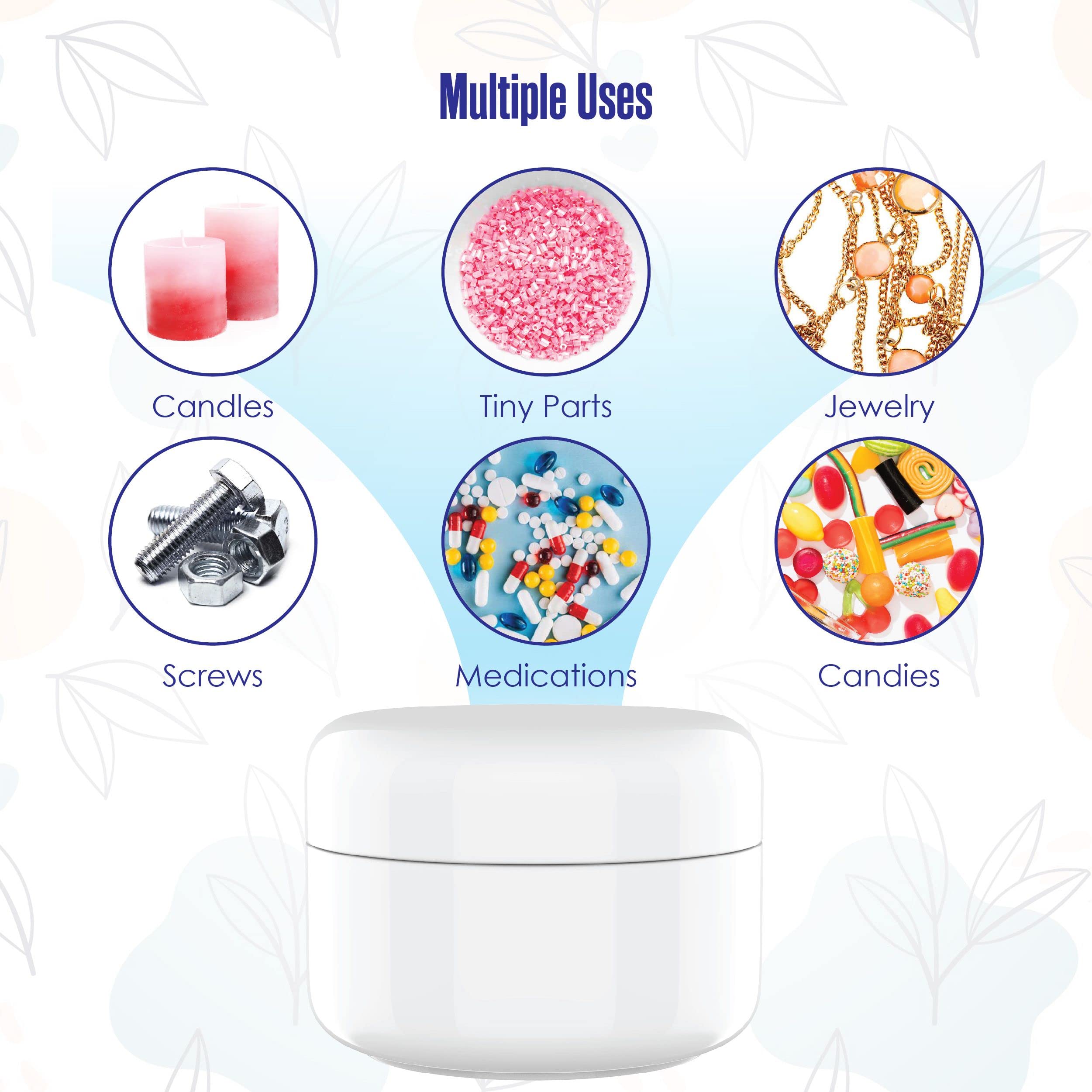 Houseables no-leakage design keeps liquids contained and prevents spills in bags.