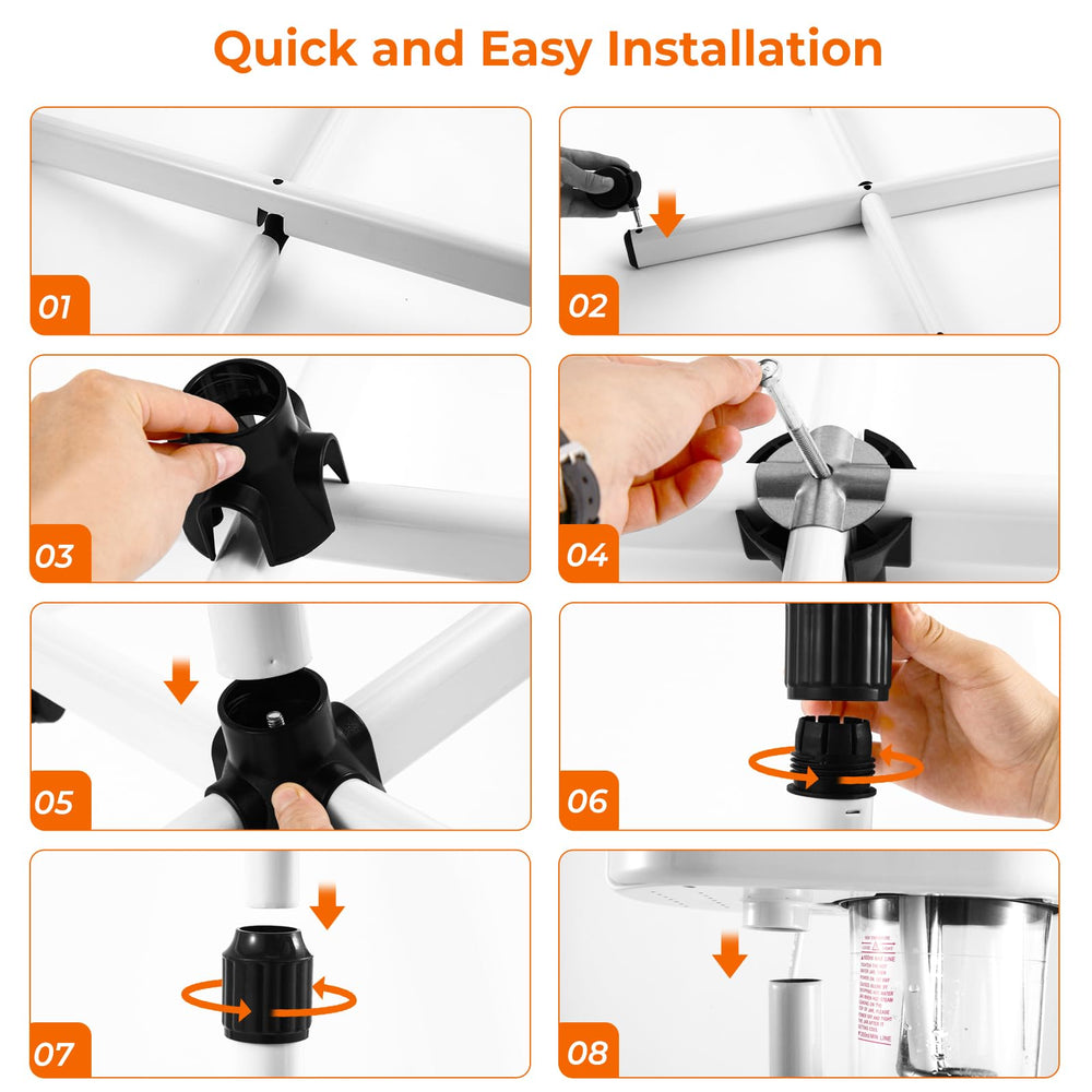 Hovinke facial steamer on wheels for easy repositioning during treatments.