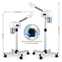 Hovinke professional facial steamer with fast hot mist for quick hydration.