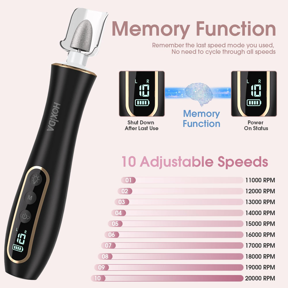 Hoxida low-noise, low-heat operation for comfortable at-home sessions