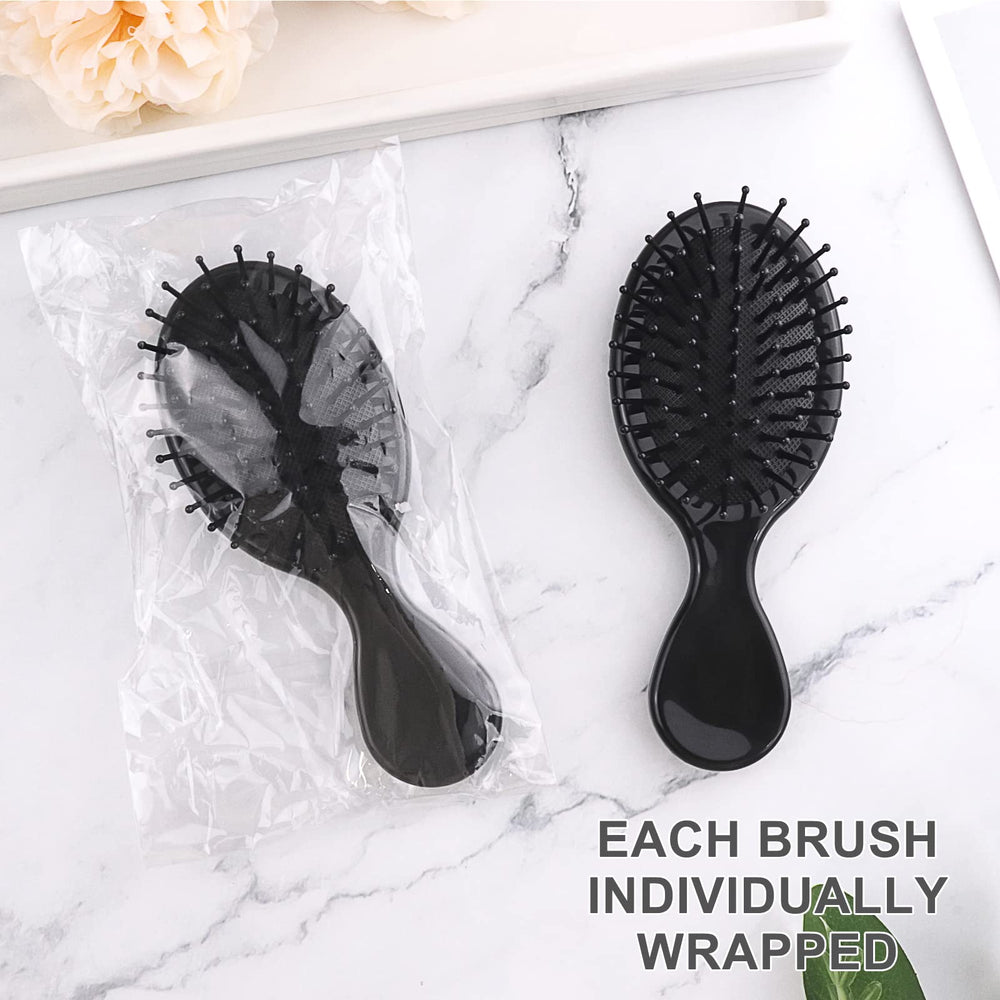 HQSLsund bulk 20-pack mini brushes ideal for family detangling routines