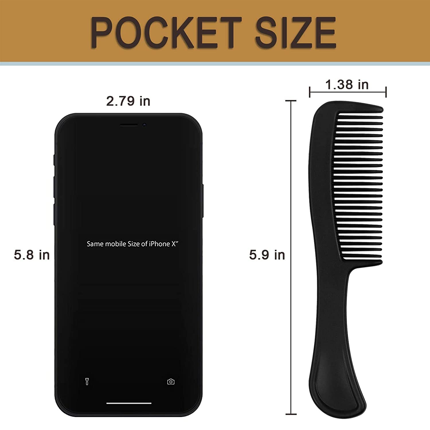 HQSLsund widen combs used in hotel rooms for quick grooming