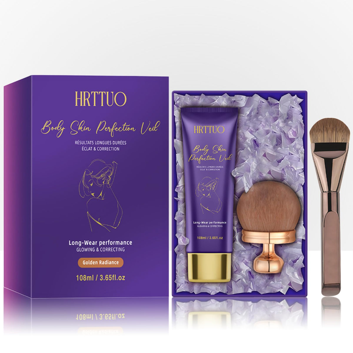 HRTTUO body-coverage-perfector tube close-up for seamless coverage