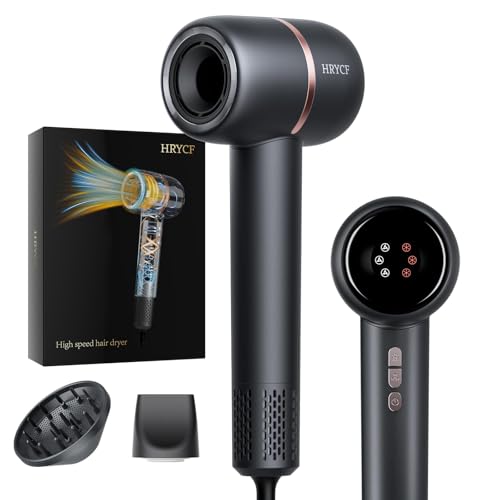 HRYCF Ionic Hair Dryer motor view highlighting ultra-fast drying capability