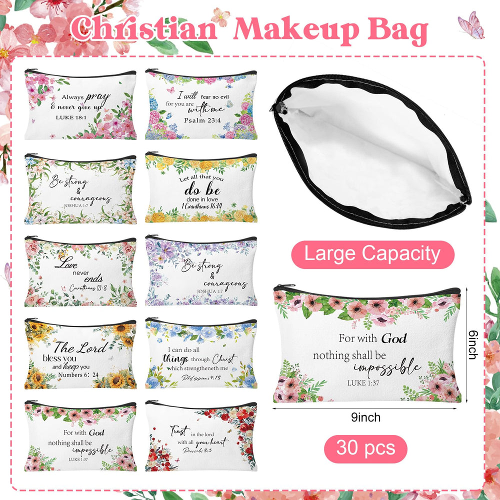 HSDSH Bible verse print design adds elegant inspiration to cosmetics