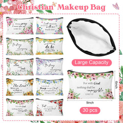 HSDSH Bible verse print design adds elegant inspiration to cosmetics