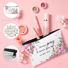 HSDSH makeup bag travel essentials compact and roomy for trips