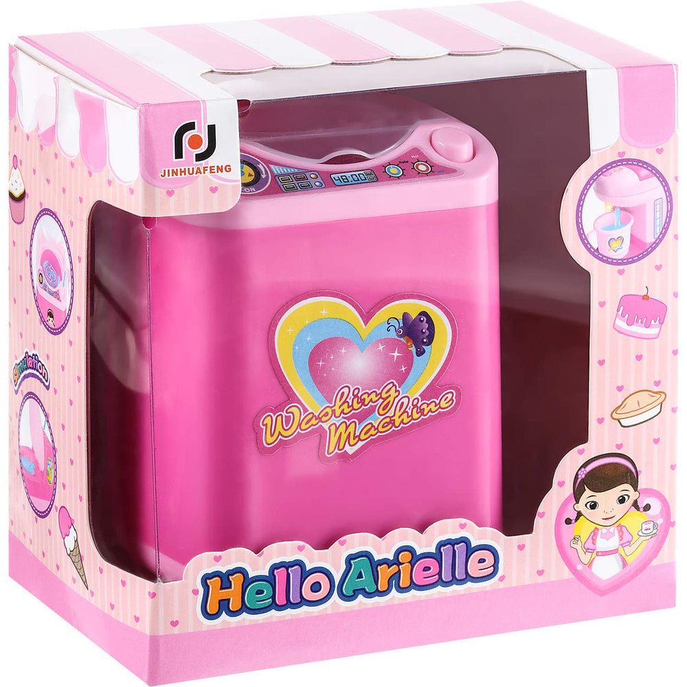 Hsei Christmas mini washing machine clean result, ready-to-use makeup tools.