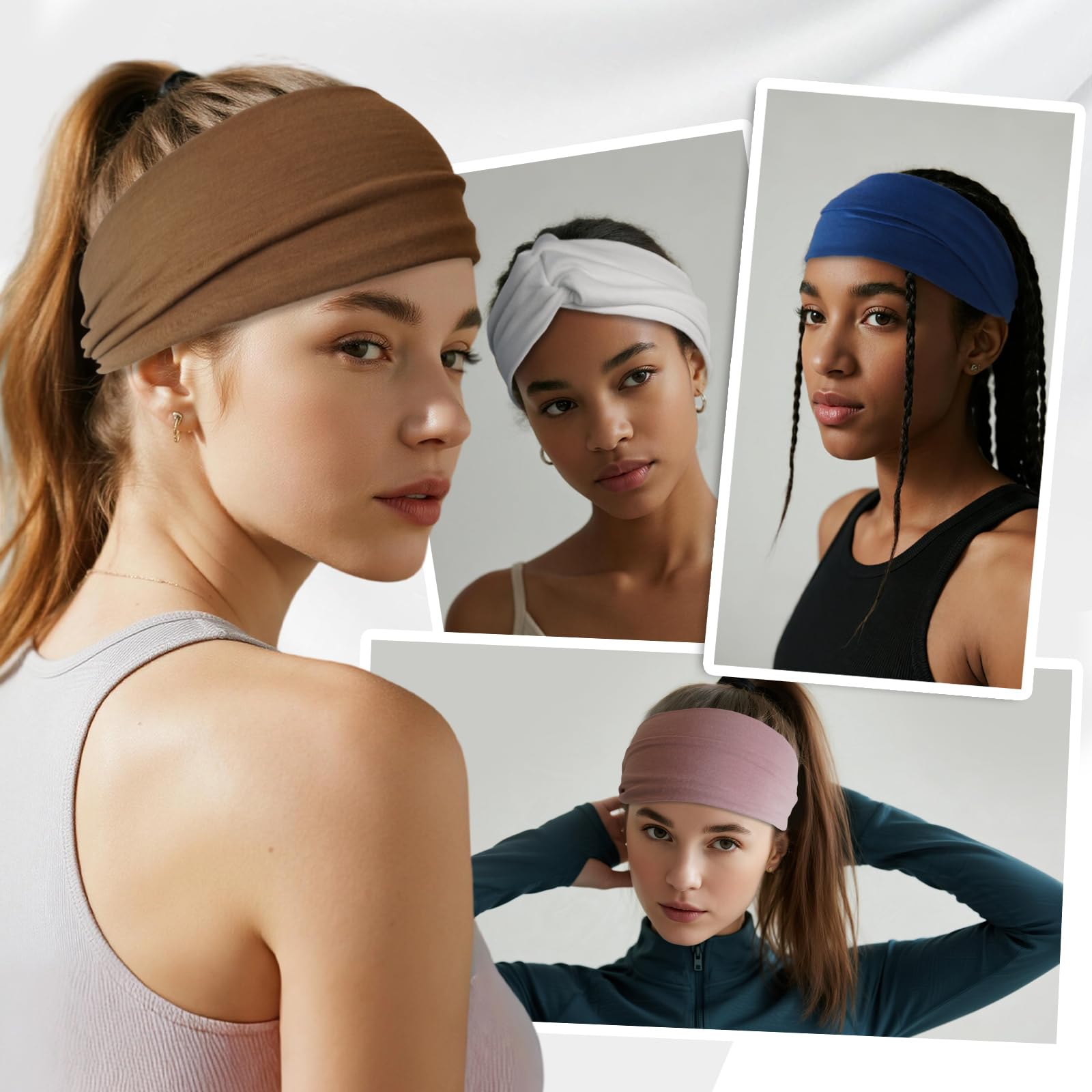 HSEM headbands spa routine scene keeping hair away from face