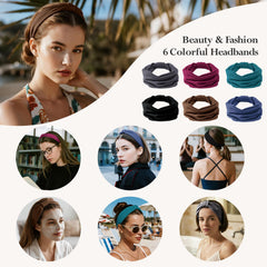 HSEM headband in black for versatile daily wear and workouts