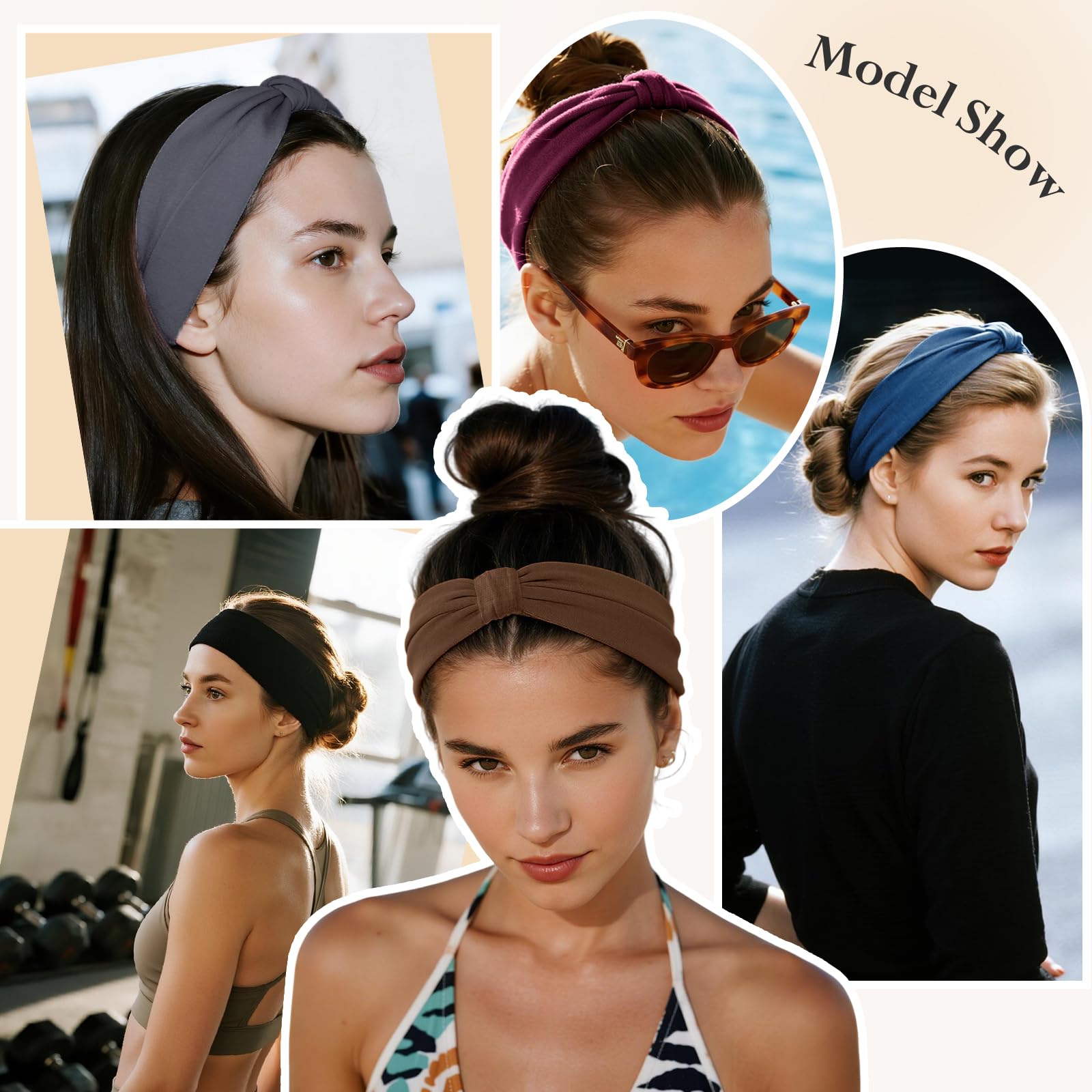 HSEM headband in navy demonstrates chic color and secure hold for training