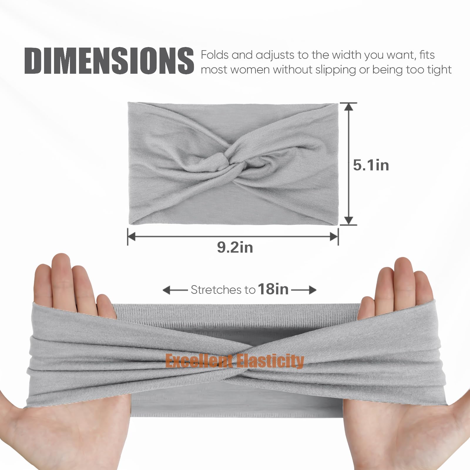 HSEM headbands for women burgundy wide cotton band keeps hair secure during gym sessions