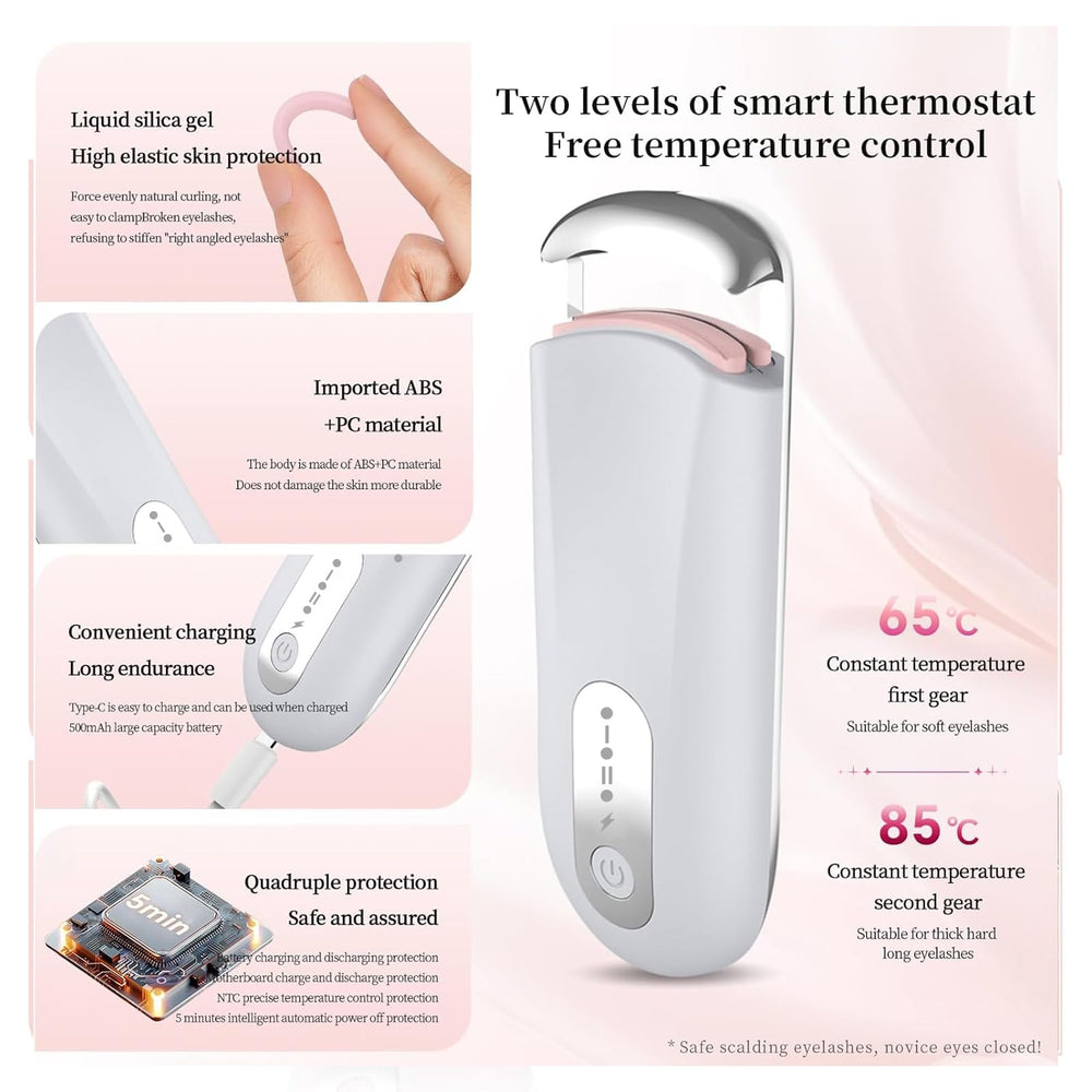 Hsenowi quick heat up in 3 seconds for fast glam touch-ups.