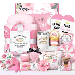 HSOEIXL retirement gift-basket gift box ready to give for celebrating her milestone.