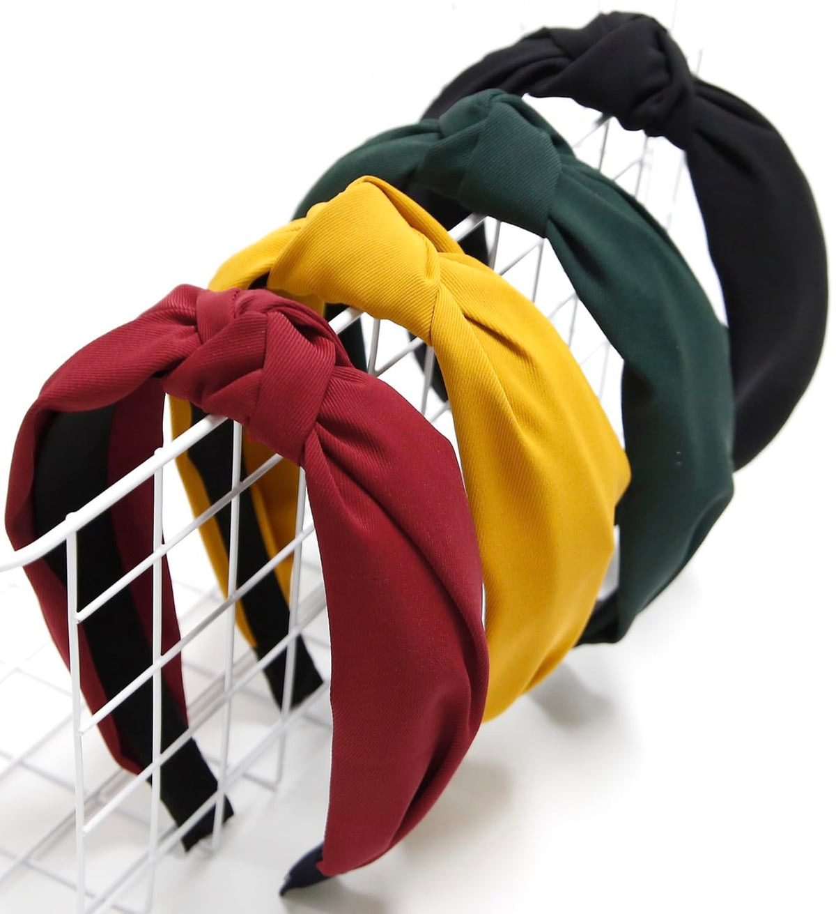 Huachi Christmas headbands red — festive styling for holiday outfits and ready-to-wear confidence.