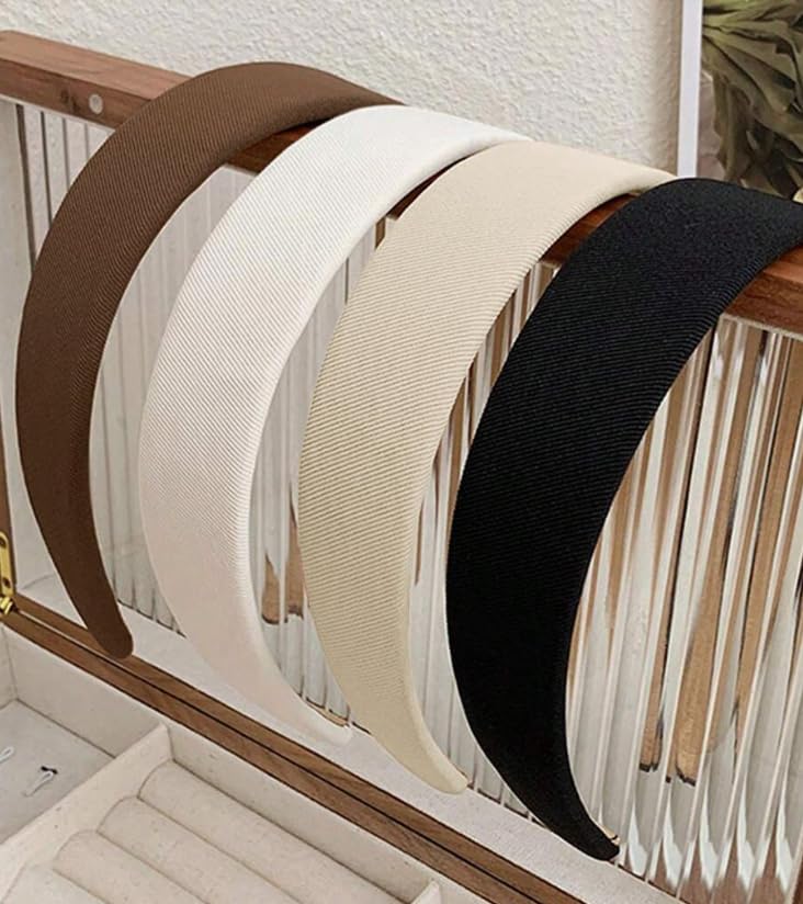 Huachi black headband adds chic everyday style for all hair types.