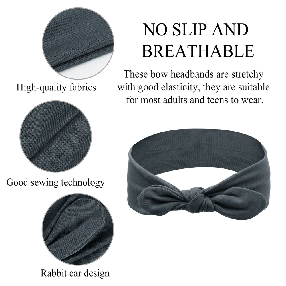 Huachi rabbit ears headband fashion image showcases playful accent for casual or sporty outfits.