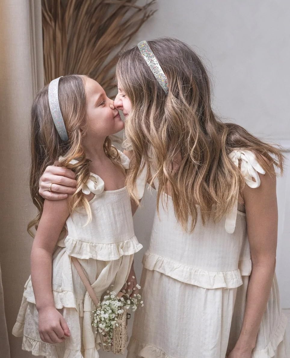 Regalo ideal Huachi, diadema brillante para niñas y jovencitas