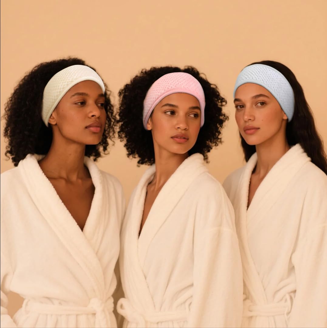 Huachi spa headbands make a thoughtful gift for skincare lovers