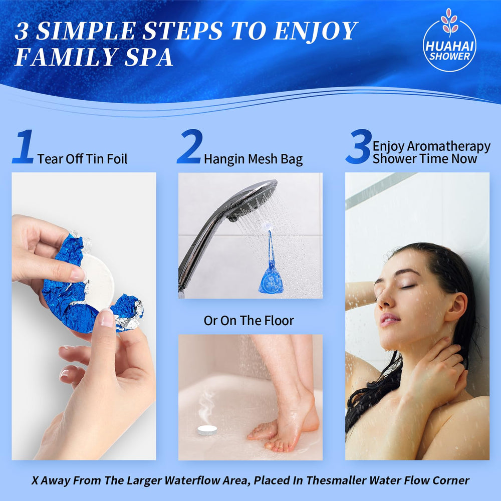 HUAHAI SHOWER lemon steamers - clean, refreshing scent for quick energizing boosts.